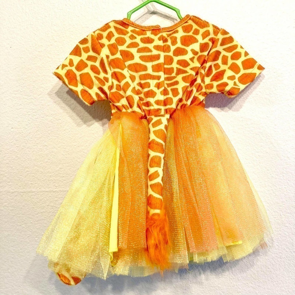 Infant Girl 3-6M Giraffe Halloween Costume 2 Piece - Picture 7 of 10